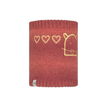 BUFF® Komin Dziecięcy Child Knitted & Fleece Neckwarmer Monster ROSE PINK