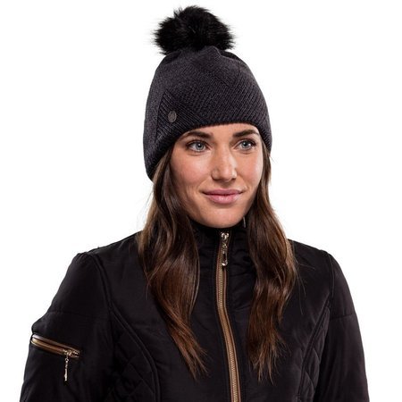 BUFF® Zimná čiapka Knitted & Fleece Hat Disa BLACK