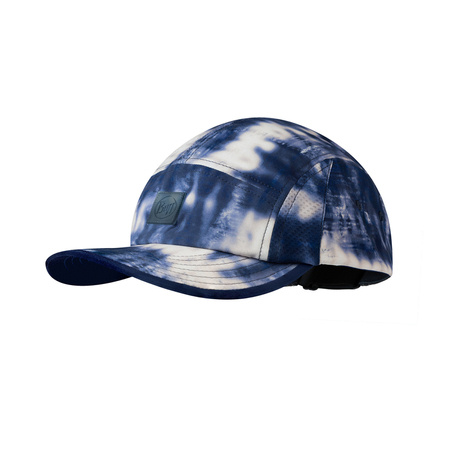 Skládací běžecká kšiltovka BUFF® 5 PANEL GO CAP DERI BLUE