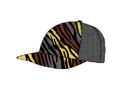 Składana czapka z daszkiem BUFF® PACK TRUCKER CAP KELSY BLACK