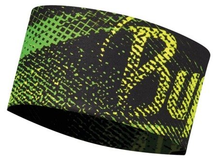 Opaska BUFF UV Headband Flash Logo Yellow