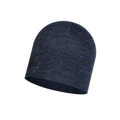 BUFF® Čiapka Merino Midweightl Hat NIGHT BLUE MELANGE